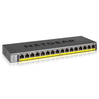 GS116PP - Switch - unmanaged - 16 x 10/100/1000 (PoE+)