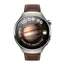 Huawei Watch 4 Pro Classic (Medes-L19L), Dark Brown Leather