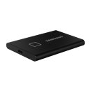 SAMSUNG SSD EXTERN 2TB USB3.2 black USB-C,schwarz