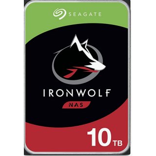 IronWolf NAS 10 TB CMR , Festplatte SATA 6 Gb/s, 3,5"