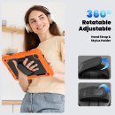 4in1 Case für Samsung Galaxy Tab A9 2023 X110 X115 X117 8.7 Zoll Hülle Stoßfest Schutz + Standfuß