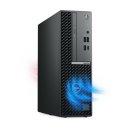 Dell OptiPlex 7020 - SFF - Core i3 i3-14100 / 3.5 GHz - RAM 8 GB - SSD 512 GB - NVMe, Class 25 - UHD Graphics 730 - 1GbE, 802.11ax (Wi-Fi 6E) - WLAN: Bluetooth, 802.11a/b/g/n/ac/ax (Wi-Fi 6E) - Win 11 Pro - Monitor: keiner - Schwarz - BTS - mit 1 Jah