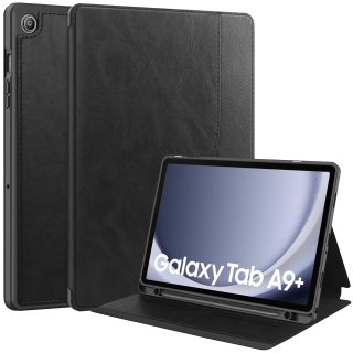 Hülle für Samsung Galaxy Tab A9+ Plus 2023 X210 X215 11 Zoll Smart Cover Etui mit Standfunktion und Auto Sleep/Wake Funktion