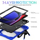 Schutzhülle für Samsung Galaxy Tab A9+ Plus 2023 X210 X215 11  Zoll Smart Cover Case Etui Hülle Tasche Outdoor Kindersicher