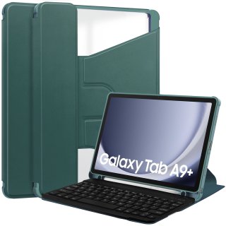 Schutzhülle für Samsung Galaxy Tab A9+ Plus 2023 X210 X215 11 Zoll Slim Case Etui mit Standfunktion und Auto Sleep/Wake Funktion