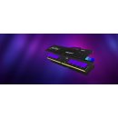 Kingston FURY Beast RGB - DDR5 - Kit - 64 GB: 2 x 32 GB - DIMM 288-PIN - 6000 MHz / PC5-48000 - CL30 - 1.4 V - ungepuffert - on-die ECC - Schwarz