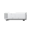 Epson EH-LS650W - 3-LCD-Projektor - 3600 lm (weiß) - 3600 lm (Farbe) - 16:9 - 4K - Ultra Short-Throw-Objektiv - 802.11ac drahtlos - weiß - Android TV