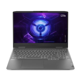 LOQ (82XV002XGE), Gaming-Notebook grau, ohne Betriebssystem, 39.6 cm (15.6 Zoll) & 144 Hz Display, 512 GB SSD