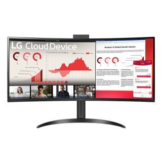 LG 34" 34CR651W-BP WQHD Curved Intel Pentium 8GB 256GB SSD