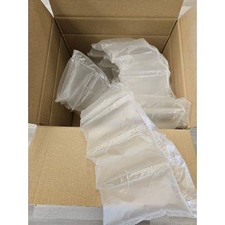 Luftpolsterkissen gefüllt 100x200 mm 300 Stück Verpackung Wasserfest Füllmaterial Luftpolster Lufttasche