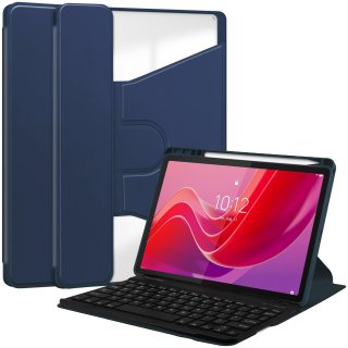 3in1 Bluetooth Tastatur (Schwarz) + Maus (Schwarz) + Cover für Lenovo Tab M11 2024 TB-330FU / TB-331FC 11 Zoll Zoll Case Schutz Hülle Tasche Keyboard