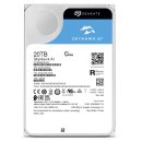 Seagate SkyHawk AI ST20000VE003 - Festplatte - 20 TB - intern - 3.5" (8.9 cm) - SATA 6Gb/s - Puffer: 512 MB - mit 3 Jahre Seagate Rescue Datenwiederherstellung