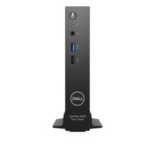 Dell OptiPlex 3000 Thin Client - Thin Client - DTS - 1 x Pentium Silver N6005 / 2 GHz - RAM 8 GB - SSD 256 GB - NVMe, Class 35 - UHD Graphics - 1GbE, Wi-Fi 6E - WLAN: Bluetooth, 802.11a/b/g/n/ac/ax (Wi-Fi 6E) - Win 10 IoT Enterprise 2021 LTSC - Monit