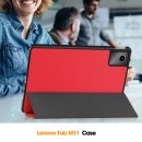 Tablet Hülle für Lenovo Tab M11 2024 TB-330FU / TB-331FC 11 Zoll Slim Case Etui mit Standfunktion und Auto Sleep/Wake Funktion