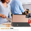 Cover für Lenovo Tab M11 2024 TB-330FU / TB-331FC 11 Zoll Tablethülle Schlank mit Standfunktion und Auto Sleep/Wake Funktion