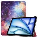 Smart Cover Hülle für Apple iPad Air 10.9 2020/2022 4/5 Generation iPad Air 11 2024 M2 11 Zoll Schutzhülle Flip Case aufstellbare Tasche Bookstyle Design