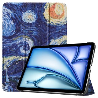 Cover für Apple iPad Air 10.9 2020/2022 4/5 Generation iPad Air 11 2024 M2 11 Zoll Slim Schutzhülle Hardcase aufstellbar und Wake & Sleep Funktion