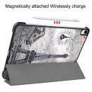 Cover für Apple iPad Air 10.9 2020/2022 4/5 Generation iPad Air 11 2024 M2 11 Zoll Slim Schutzhülle Hardcase aufstellbar und Wake & Sleep Funktion