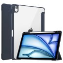 Cover für Apple iPad Air 11 2024 M2 11 Zoll Slim Schutzhülle Hardcase aufstellbar und Wake & Sleep Funktion