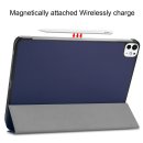 Cover für Apple iPad Pro 11 2024 M4 5. Generation 11 Zoll Slim Schutzhülle Hardcase aufstellbar und Wake & Sleep Funktion