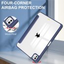 Cover für Apple iPad Pro 11 2024 M4 5. Generation 11 Zoll Slim Schutzhülle Hardcase aufstellbar und Wake & Sleep Funktion