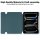 2in1 Set Bluetooth Tastatur in Schwarz mit Beleuchtung + Hülle für Apple iPad Pro 11 2024 M4 5. Generation 11 Zoll Case Schutzhülle Standfunktion Sleep and Wake