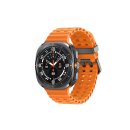 Galaxy Watch Ultra, Smartwatch titanium gray, Marine Band orange, 47 mm