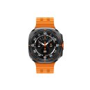 Galaxy Watch Ultra, Smartwatch titanium gray, Marine Band orange, 47 mm