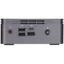 Gigabyte BRIX s GB-BRi3H-10110 (rev. 1.0) - Barebone - Ultra Compact PC Kit - 1 x Core i3 10110U / 2.1 GHz - RAM 0 GB - UHD Graphics - 1GbE