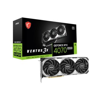 MSI RTX4070 Super VENTUS 3X OC 12GB GDDR6X HDMI 3xDP