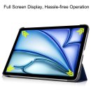 Tablet Hülle für Apple iPad Air 13 2024 M2 Slim Case Etui mit Standfunktion und Auto Sleep/Wake Funktion