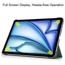 Case für Apple iPad Air 13 2024 M2 Schutzhülle Tasche mit Standfunktion und Auto Sleep/Wake Funktion