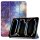 2in1 Set Tablet Hülle und Glas für Apple iPad Pro 13 2024 M4 Slim Case Etui mit Displayschutz Standfunktion und Auto Sleep/Wake Funktion