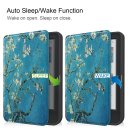 Tablet Hülle für Kobo Clara 2E 2022 BW 2024 Tolino Shine 5 Tolino Shine 4 6 Zoll Slim Case Etui mit Standfunktion und Auto Sleep/Wake Funktion