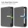 2in1 Set Cover und Displayglas für Kobo Clara 2E 2022 BW 2024 Tolino Shine 5 Tolino Shine 4 6 Zoll Tablethülle Schlank mit Standfunktion und Auto Sleep/Wake Funktion