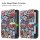 2in1 Set Schutzhülle und Glas für Kobo Clara 2E 2022 BW 2024 Tolino Shine 5 Tolino Shine 4 6 Slim Case Etui mit Standfunktion Displayschutz Auto Sleep/Wake Funktion