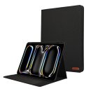 Hülle für Apple iPad Pro 11 2024 M4 5. Generation Zoll Smart Cover Etui mit Standfunktion und Auto Sleep/Wake Funktion