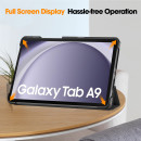 Hülle für Samsung Galaxy Tab A9 X110 X115 X117 2023 8.7 Zoll Smart Cover Etui mit Standfunktion und Auto Sleep/Wake Funktion