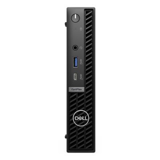 Dell OptiPlex 7020 - Micro - Core i5 12500T / 2 GHz - RAM 16 GB - SSD 512 GB - NVMe, Class 25 - UHD Graphics 770 - 1GbE, Bluetooth, Wi-Fi 6E - WLAN: Bluetooth, 802.11a/b/g/n/ac/ax (Wi-Fi 6E) - Win 11 Pro - Monitor: keiner - Schwarz - BTS - mit 1 Jahr