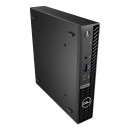 Dell OptiPlex 7020 - Micro - Core i5 12500T / 2 GHz - RAM 16 GB - SSD 512 GB - NVMe, Class 25 - UHD Graphics 770 - 1GbE, Bluetooth, Wi-Fi 6E - WLAN: Bluetooth, 802.11a/b/g/n/ac/ax (Wi-Fi 6E) - Win 11 Pro - Monitor: keiner - Schwarz - BTS - mit 1 Jahr