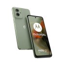 moto g55 5G 256GB, Handy Smoky Green, Kunstleder, Android...