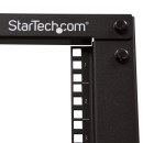 StarTech.com 12HE 4 Pfosten Open Frame Server Rack tiefenverstellbar mit Rollen / Nivellierfüße und Kabelverwaltung - Dell PowerEdge HP ProLiant ThinkServer (4POSTRACK12U)