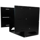 StarTech.com Wandmontage Server Rack mit Fachboden - 4HE - Anpassbar von 30,5 cm - 45,7cm - Rack (Wandbefestigung)