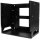 StarTech Wandmontage Server Rack mit Fachboden - 4HE - Anpassbar von 30,5 cm - 45,7cm - Rack (Wandbefestigung)