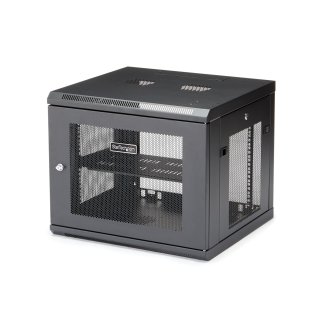 StarTech Zoll9U Wall Mount Server Rack Cabinet - 4-Post Adjustable Depth (2 Zoll Zoll to 19 Zoll Zoll)