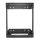 StarTech 12U 19 Zoll Wall Mount Network Rack, Adjustable Depth 12-20 Zoll 2 Post Open Frame Server Room Rack for AV/Data/ IT Communication/Computer Equipment/Switch with Cage Nuts & Screws - 12U Adjustable Rack (RK12WALLOA)