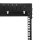 StarTech 12U 19 Zoll Wall Mount Network Rack, Adjustable Depth 12-20 Zoll 2 Post Open Frame Server Room Rack for AV/Data/ IT Communication/Computer Equipment/Switch with Cage Nuts & Screws - 12U Adjustable Rack (RK12WALLOA)