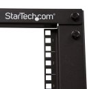 StarTech 19-Zoll Serverschrank - 15HE Laborgestell - Tiefenverstellbar 56 bis 102 cm - Tragfähigkeit 544 kg - Dell PowerEdge HP ProLiant ThinkServer (4POSTRACK15U)