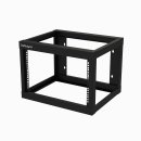 StarTech 6HE 19 Zoll Wand Netzwerk Rack - 2 Pfosten, 48cm...