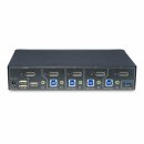 StarTech 4-Port DisplayPort KVM Switch, 4K 60Hz, TAA Compliant